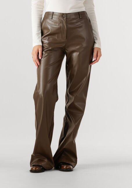 Bruine YDENCE Wijde broek PANTS MARLEE TALL - large
