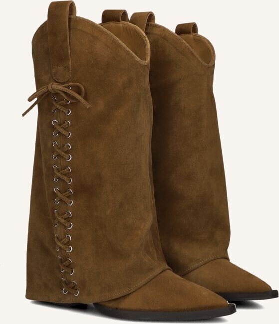 Bruine TORAL Hoge laarzen KIM - large