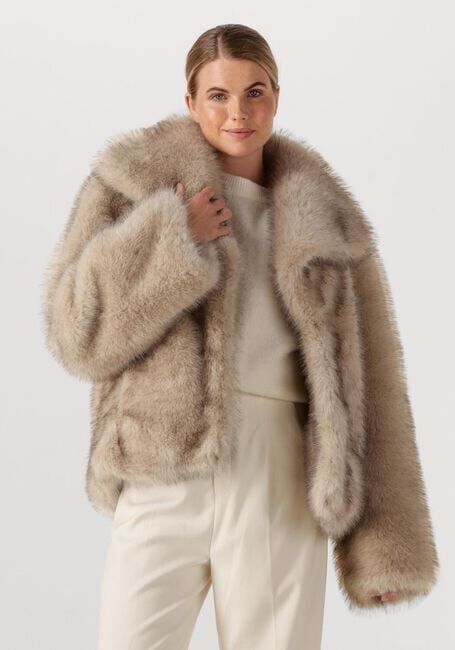 Zand NOTRE-V Faux fur jas NV-GALA - large