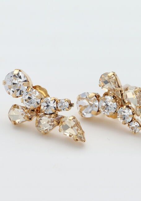 Gouden LOTT. GIOIELLI Oorbellen CE SW EARPIN TWO ROWS - large