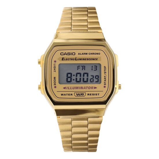 Casio Vintage Iconic A168WG-9EF Horloge 36,3 mm - Goudkleurig