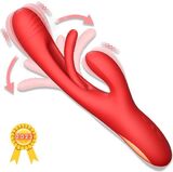 Slipperyheights 3 in 1 Rabbit Finger Patting Vibrator 