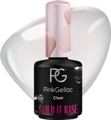 
  
Pink Gellac Builder Gel Build It Base Transparant 