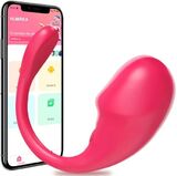 
  
Draagbare Vibrator met App Afstandsbediening 