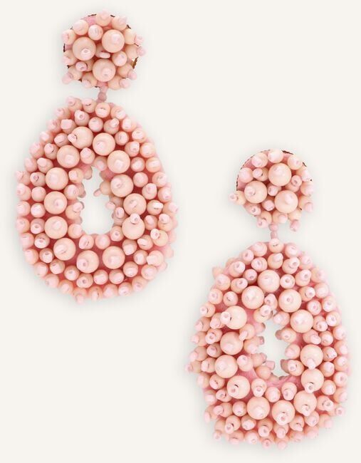 Roze NOTRE-V Oorbellen EARRING BEATS - large