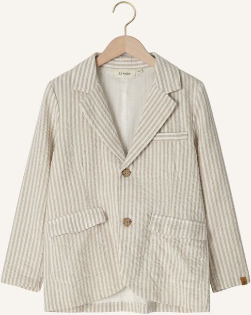 Beige LIL' ATELIER Colberts NMMFAUSTO LS BLAZER LIL - large