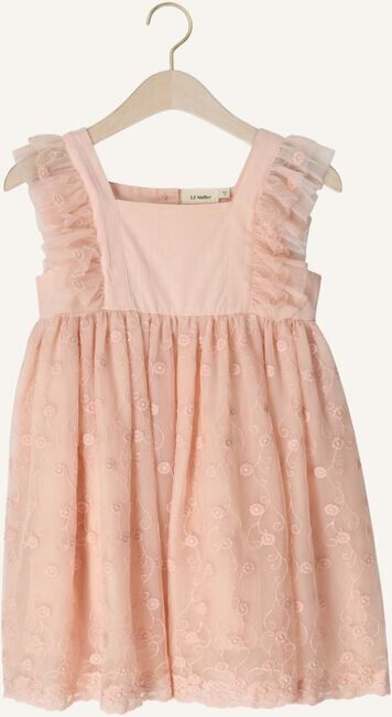 Roze LIL' ATELIER Midi jurk NMFFEYA SL TULLE DRESS LIL - large
