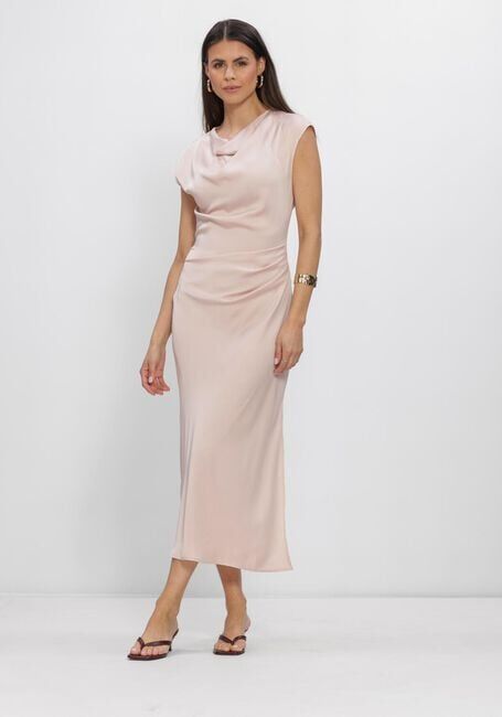 Lichtroze MODSTRÖM Midi jurk TAILORMD DRESS - large