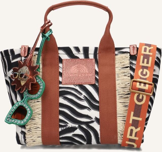 Zwarte KURT GEIGER LONDON Shopper SOUTHBANK SM SHOPPER - large