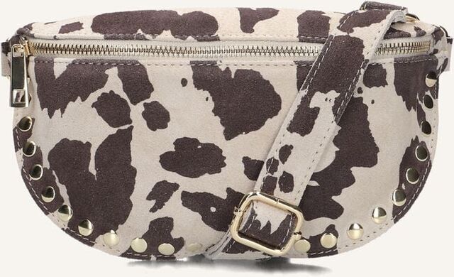 Creme NOTRE-V Crossbodytassen DEBBY SUEDE COW - large