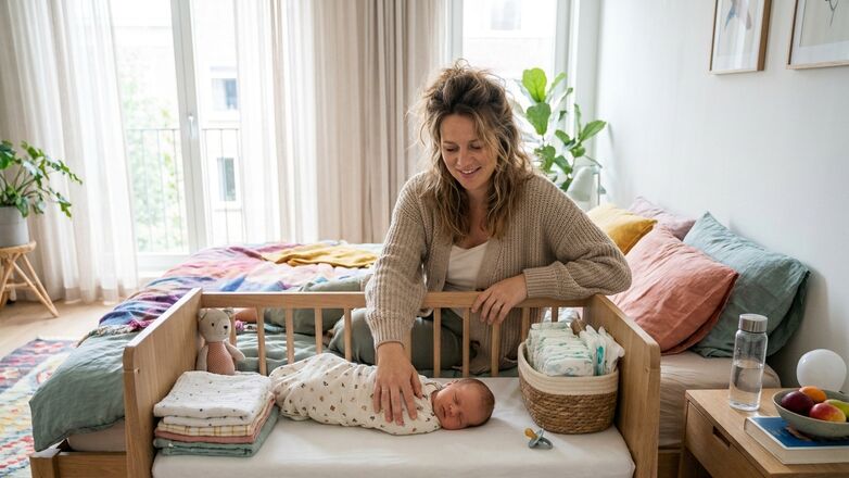 Zo richt je een co sleeper praktisch in voor de eerste maanden