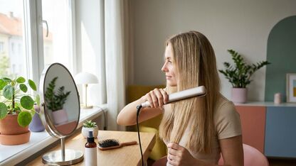 Hoe gebruik je een stijltang zonder je haar te beschadigen?