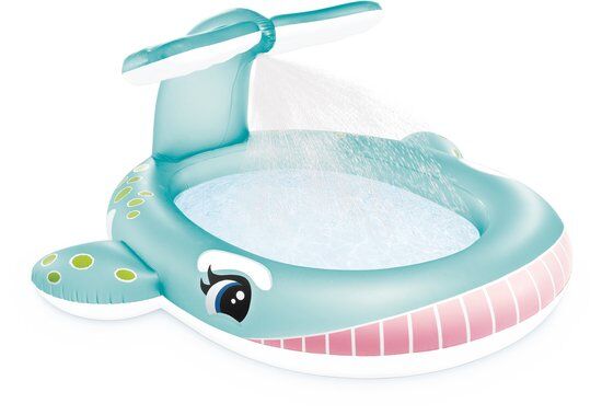 Intex Whale Spray Opblaaszwembad - 201 x 196 x 91 cm