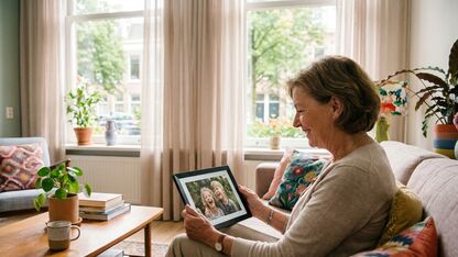 Welke digitale fotolijst is handig voor opa en oma?