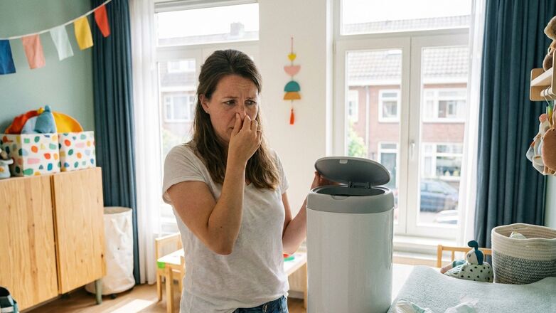 Deze fouten zorgen ervoor dat een luieremmer sneller gaat ruiken