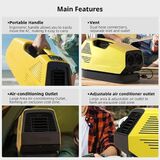 
  
Outdoor Kooling Mobiele Airconditioner – Draagbare Airco – Outdoor Koeling 