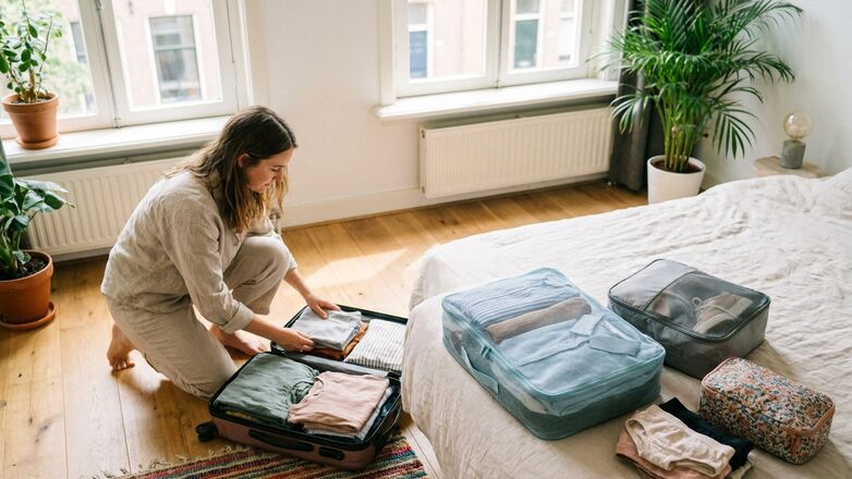 Welke packing cube gebruik je voor kleding, schoenen of ondergoed?