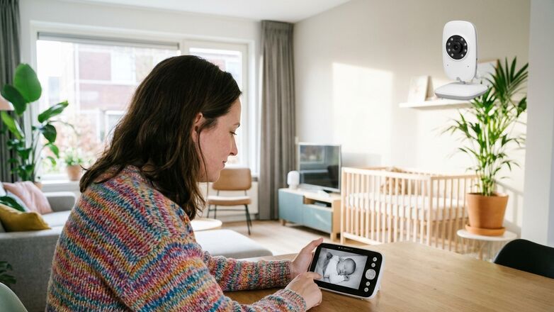 Is een babyfoon met camera veilig in gebruik?