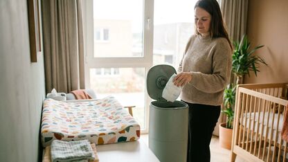 Hoe werkt een luieremmer tegen nare geurtjes?