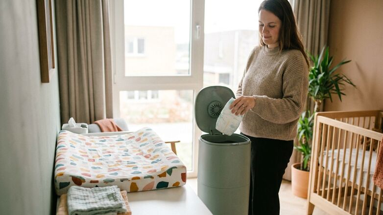 Hoe werkt een luieremmer tegen nare geurtjes?