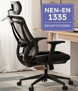 Roveo Ergonomische Bureaustoel One - Zwart