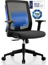 Backerz Ergonomische Bureaustoel Low Back - Zwart