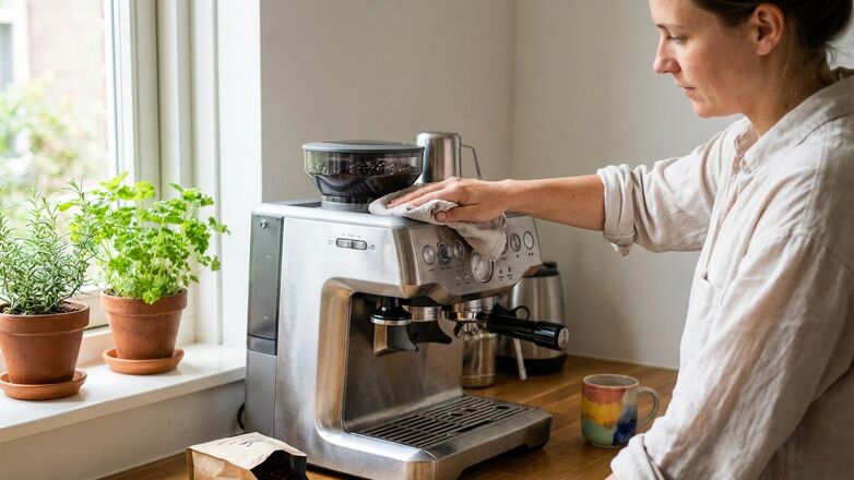 Deze onderhoudstips houden je bonenmachine langer fris