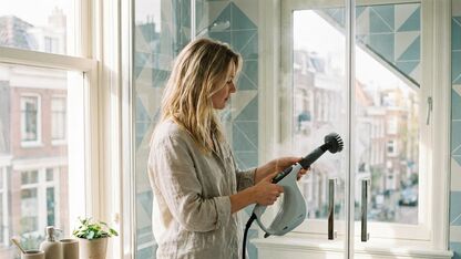 Zo reinig je tegels, voegen en badkamer met stoom
