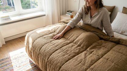 Deze materialen voelen prettig in de zomer of winter