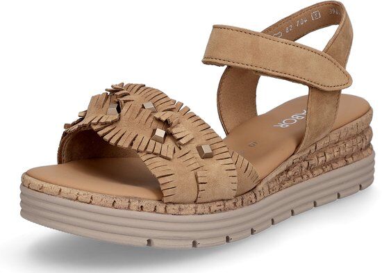 Gabor 704 Sandalen - Dames - Camel - Maat 37