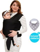 Baby Garden draagdoek zwart