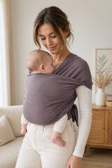 Baby Draagdoek Taupe/Bruin