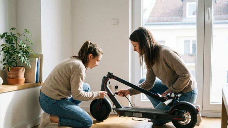 Zo laad en onderhoud je een elektrische step veilig