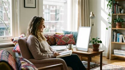 Deze plek in huis werkt fijn voor lichttherapie