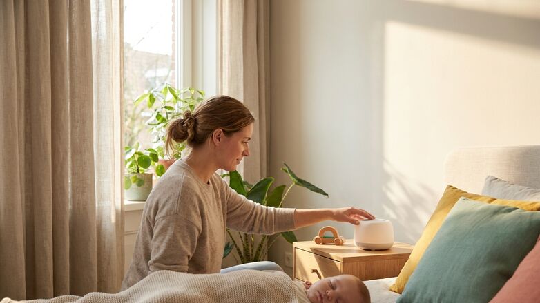 Wanneer gebruik je white noise bij een baby?