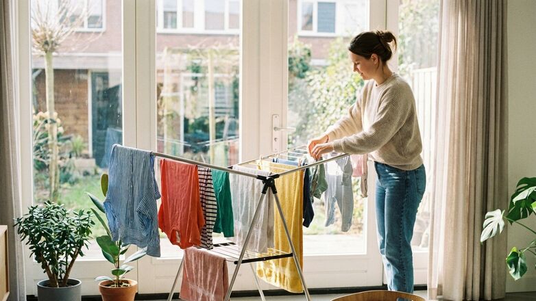 Deze plekken in huis werken het beste om was te drogen