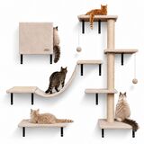 Château Animaux Katten klimmuur - Complete set