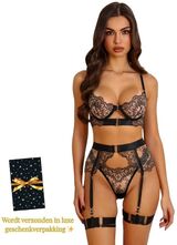 
  
Black Temptation Luxe Lingerieset 