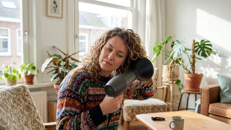 Zo gebruik je een diffuser voor meer definitie in je krullen