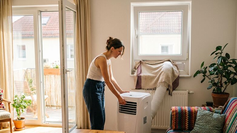 Deze fouten maken een mobiele airco minder effectief