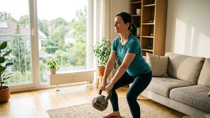 Hoe train je veilig met een kettlebell thuis?
