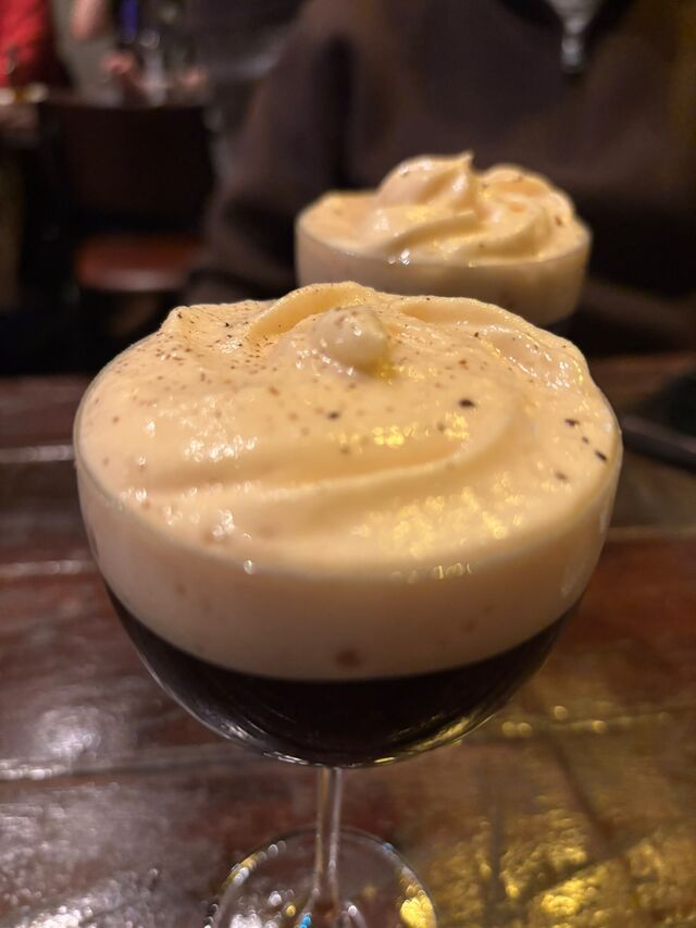 Dessert bij Salmuera Amsterdam