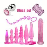 Daity Siliconen Buttplug Set (10-delig)
